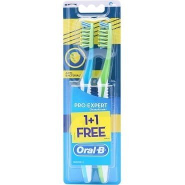 oral-b-brosse-a-dents-pro-expert-anti-bacterial-medium-lot-de-2