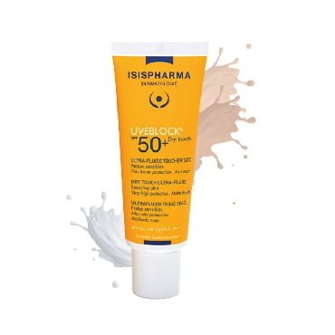 isispharma-uveblock-50-dry-touch-ultra-fluide-teinte-claire-40-ml