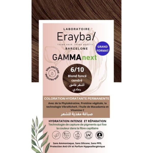 ERAYBA GAMMA NEXT 6/10 BLOND FONCE CENDRE