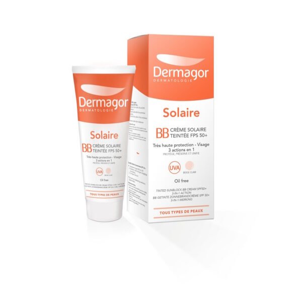 DERMAGOR BB CREME SOLAIRE TEINTEE FPS 50+ 40ML