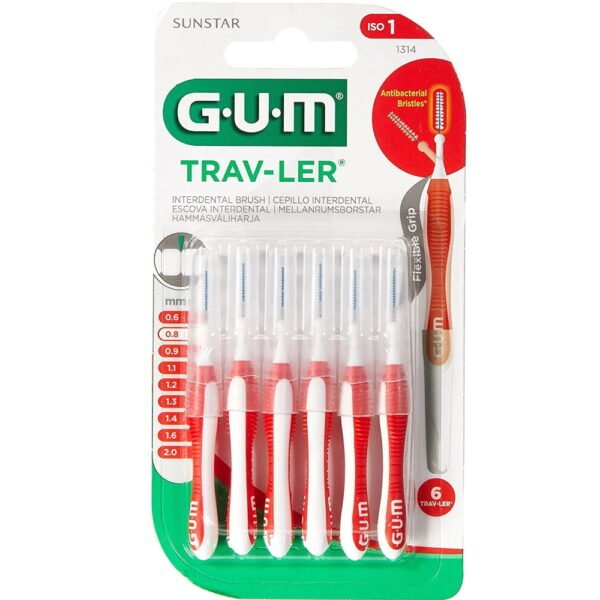 GUM 1314 BROSSETTE 0,8mm