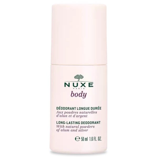 NUXE BODY DEODORANT LONGUE DUREE ROLL-ON 50ML TOUS TYPES DE PEAUX, MÊME SENSIBLES OU ÉPILÉES