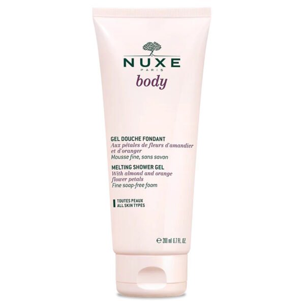 NUXE BODY GEL DOUCHE FONDANT 200ML TOUS TYPES DE PEAUX