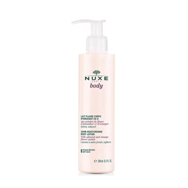 NUXE BODY LAIT-FLUIDE CORPS HYDRATANT 24H 200ML PEAUX SÈCHES