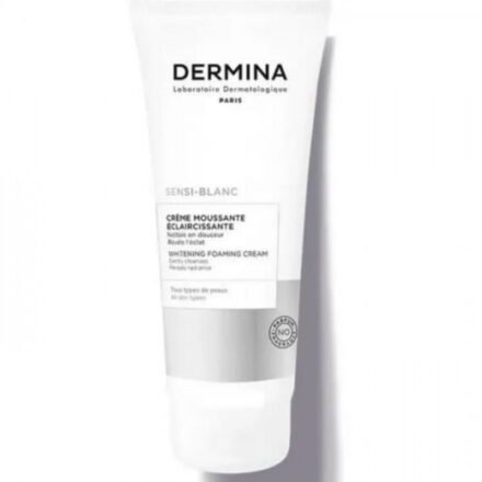 DERMINA SENSIBLANC crème moussante éclaircissante