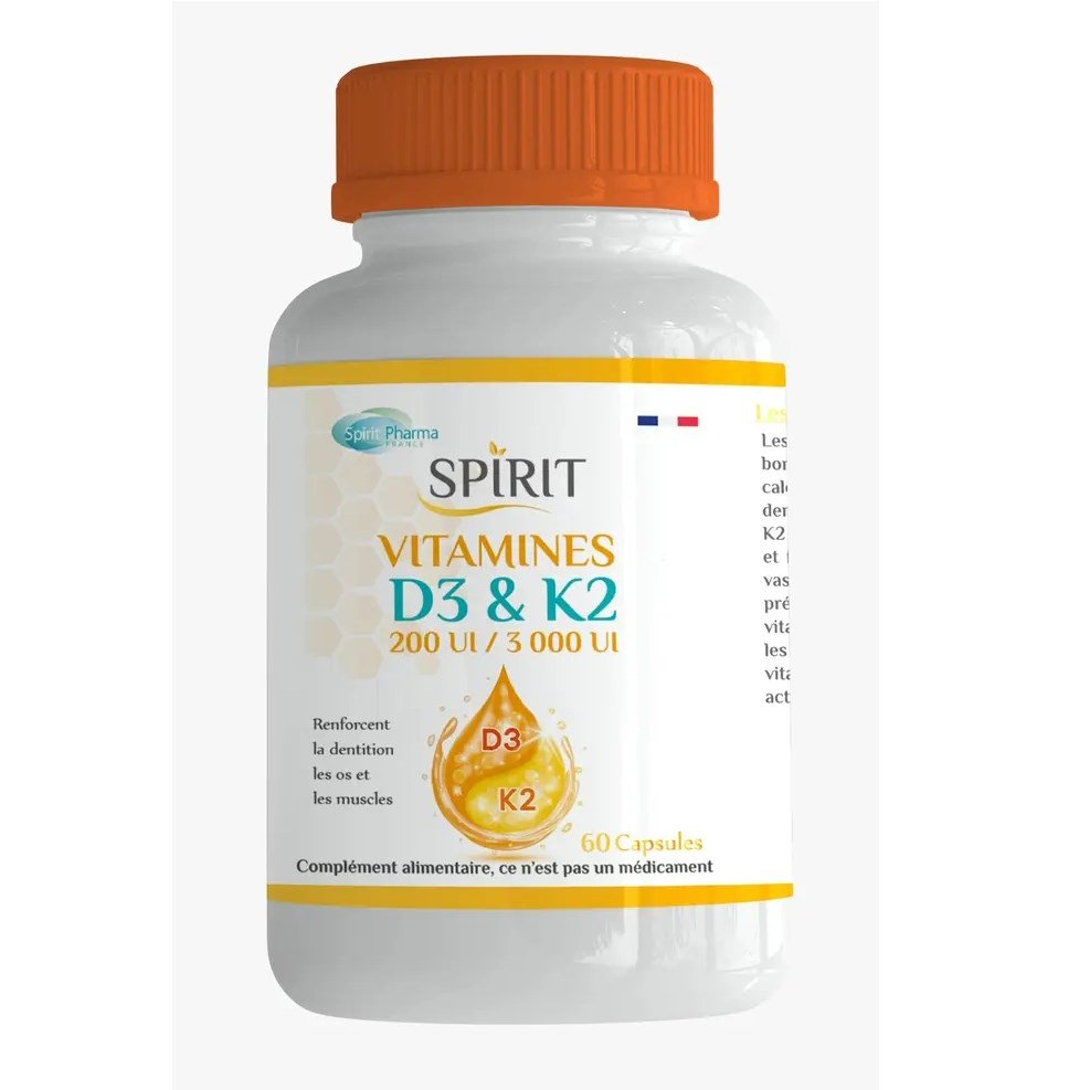 Spirit Vitamines D3 & K2