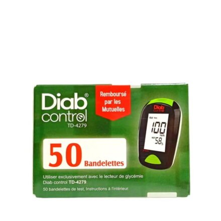 DIAB CONTROL BOITE DE 50 BANDELETTES