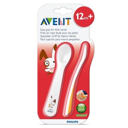 AVENT Cuillère et Fourchette 12 mois