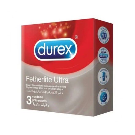 DUREX FETHERLITE ULTRA 3 CONDOMS PRESERVATIFS